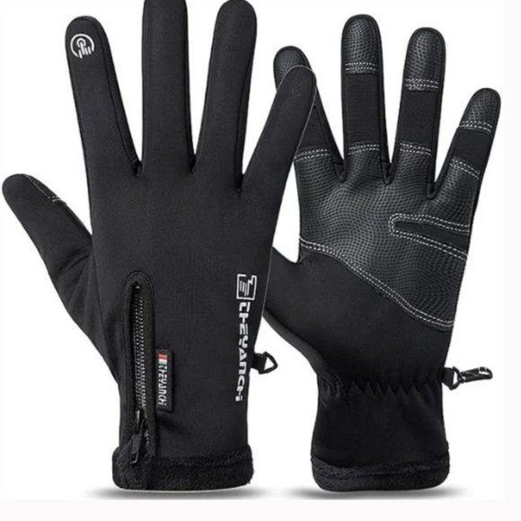 NEW! Theyanchi Warm Cycling Gloves Touchscreen Waterproof Thermal Snow Gloves - Picture 1 of 5